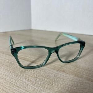 Robert Marc Eyeglasses Frames Only Teal Blue Transparent
